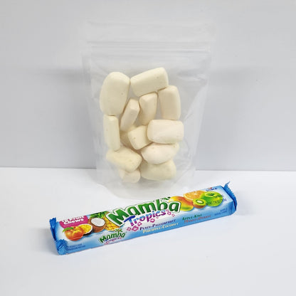 Tropical flavored freeze dried Mamba Fruit Chews