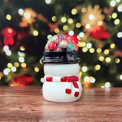 Friendly Snowman Gift Mug with Milk Chocolate