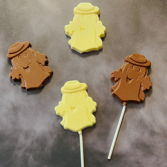 Chocolate Ghost with Hat