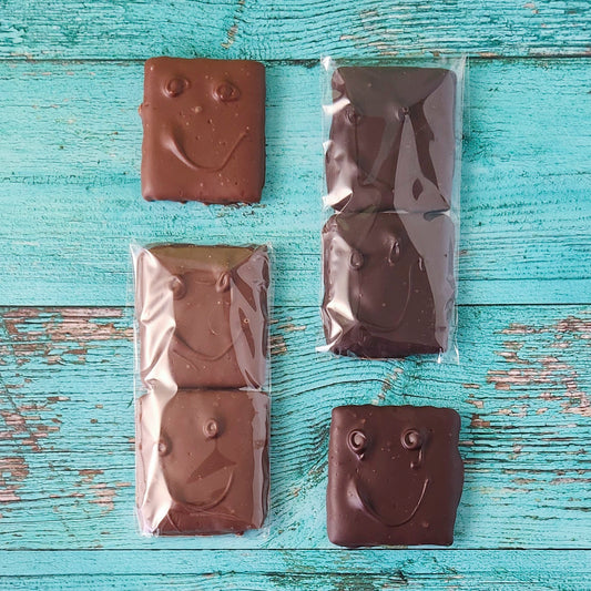 Chocolate Dipped Graham Crackers