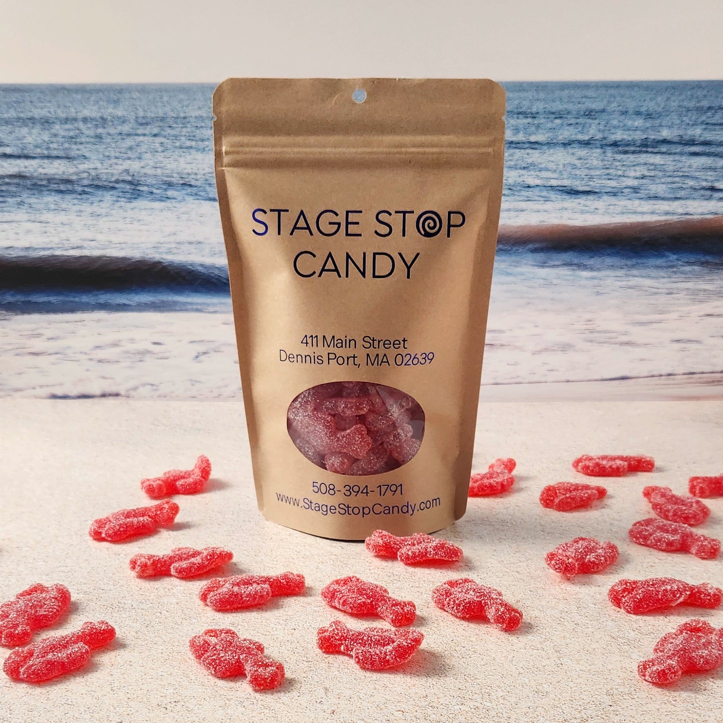 Beached Sour Gummi Lobsters