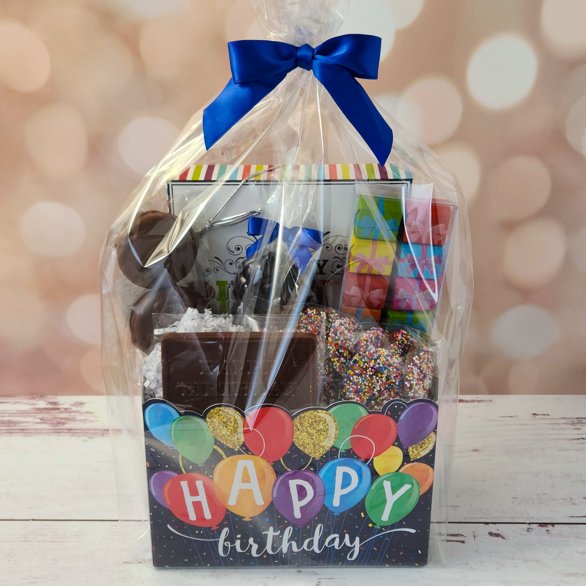 Happy Birthday Gift Basket – Stage Stop Candy - Main Image