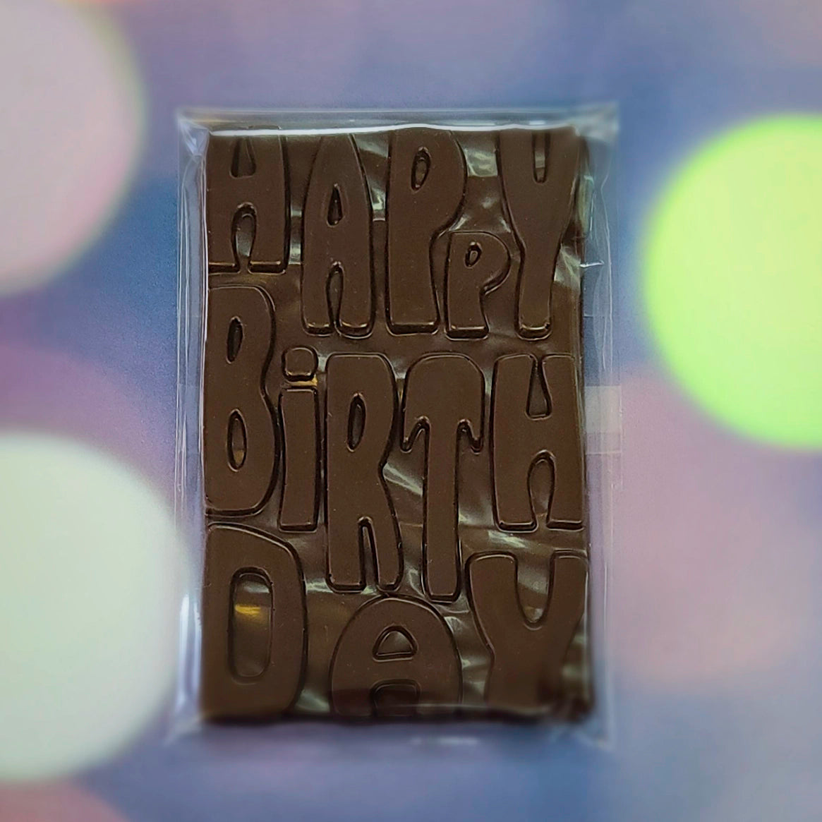 The Big Birthday Bar: A Birthday Card You Can Eat