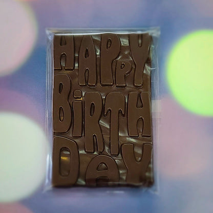 The Big Birthday Bar: A Birthday Card You Can Eat