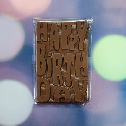 The Big Birthday Bar: A Birthday Card You Can Eat