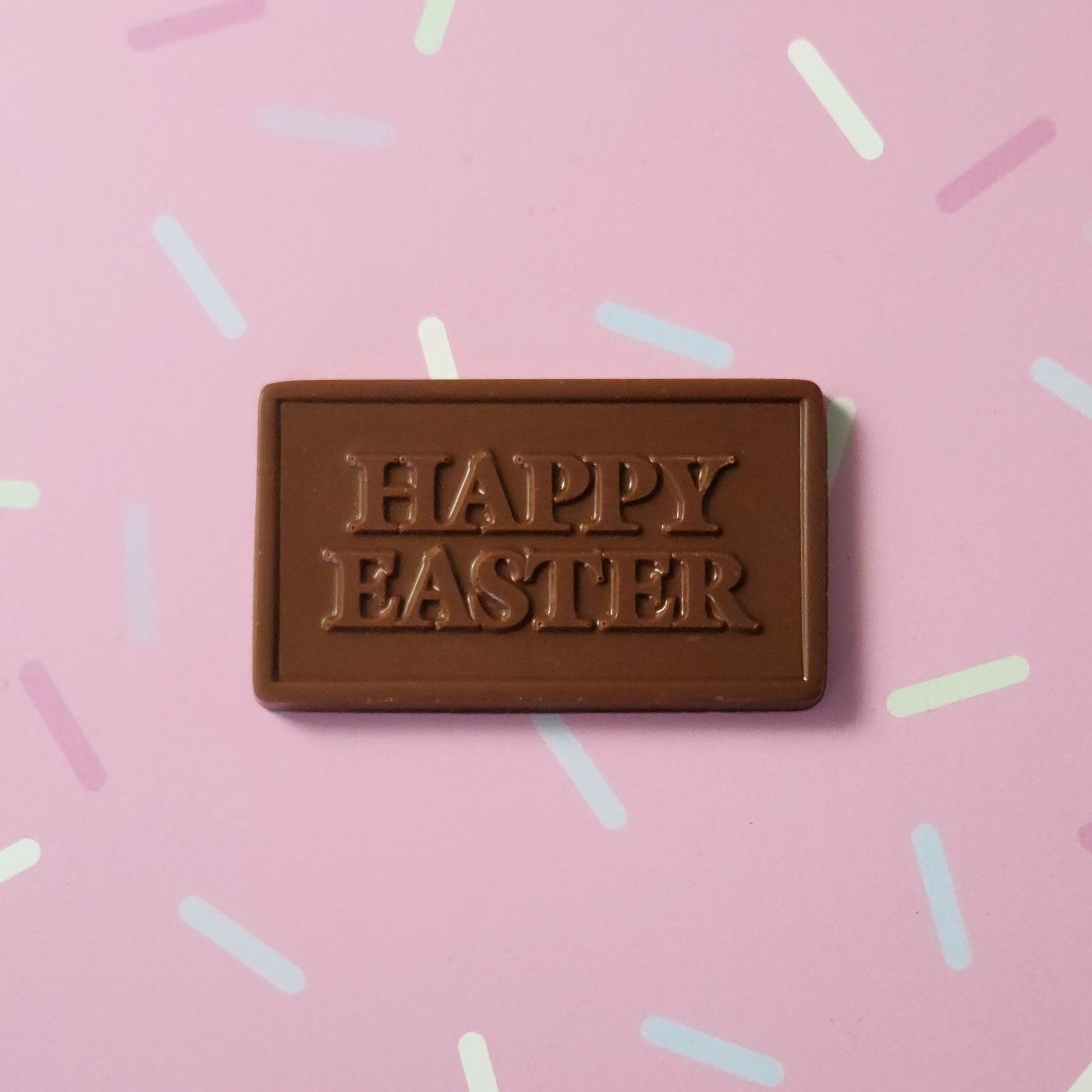 Happy easter Milk chocolate card