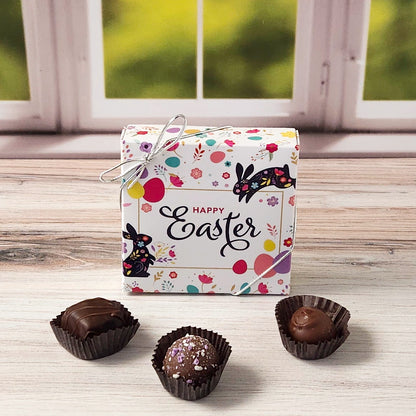 Happy Easter Polkadot Themed Box with Popular Assortment