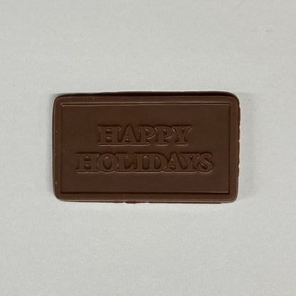 Happy Holidays Chocolate Greeting Card
