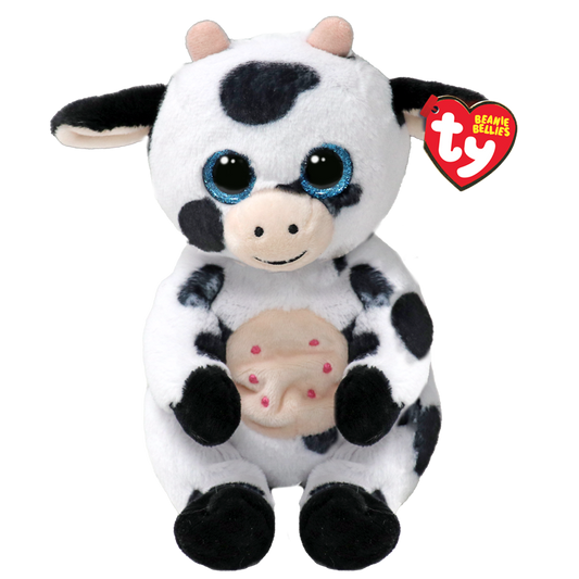 Herdly the stuffed cow makes a cute addition to your gift from Stage Stop Candy