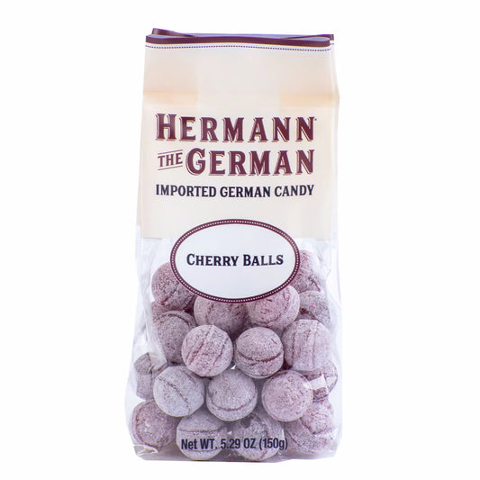 Herman the German Cherry Balls hard candy