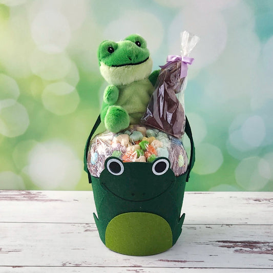 Hoppy Pond Easter Candy Basket