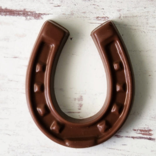 A milk chocolate horseshoe makes the perfect gift for anyone looking for luck or in love with horses.