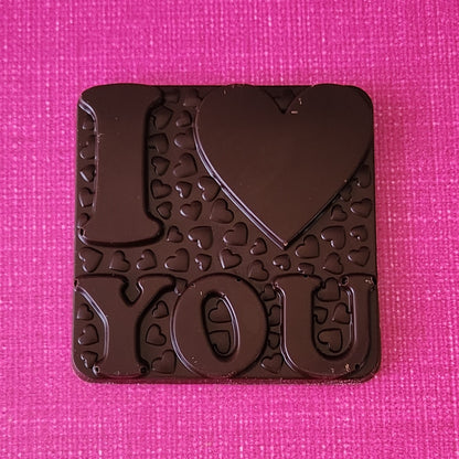 Chocolate I Love You Square Bar