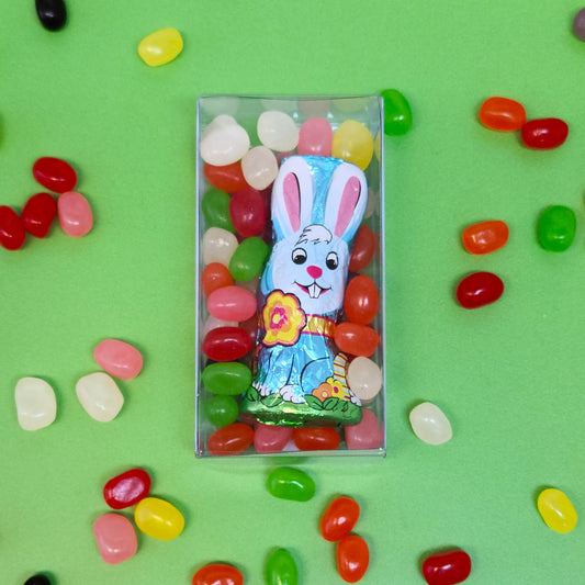 Foiled Bunny And Jelly Bean Snack Pack