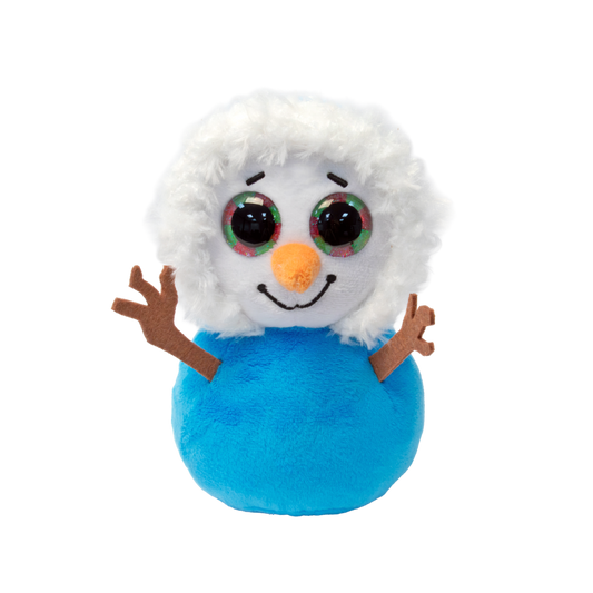 Kenneth Blue Snowman Beanie Babies Christmas Plush