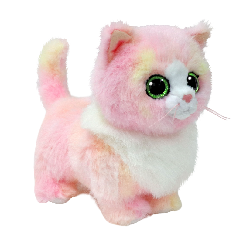 Ty Beanie Baby Lady Pink Cat Plush