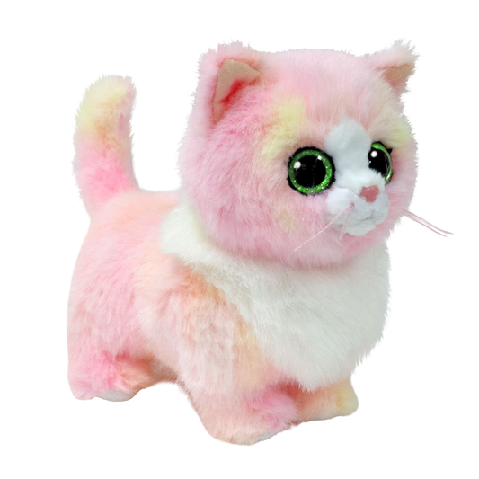 Ty Beanie Baby Lady Pink Cat Plush