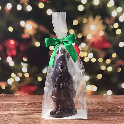 Large 3D Chocolate Santa – A Solid Holiday Classic