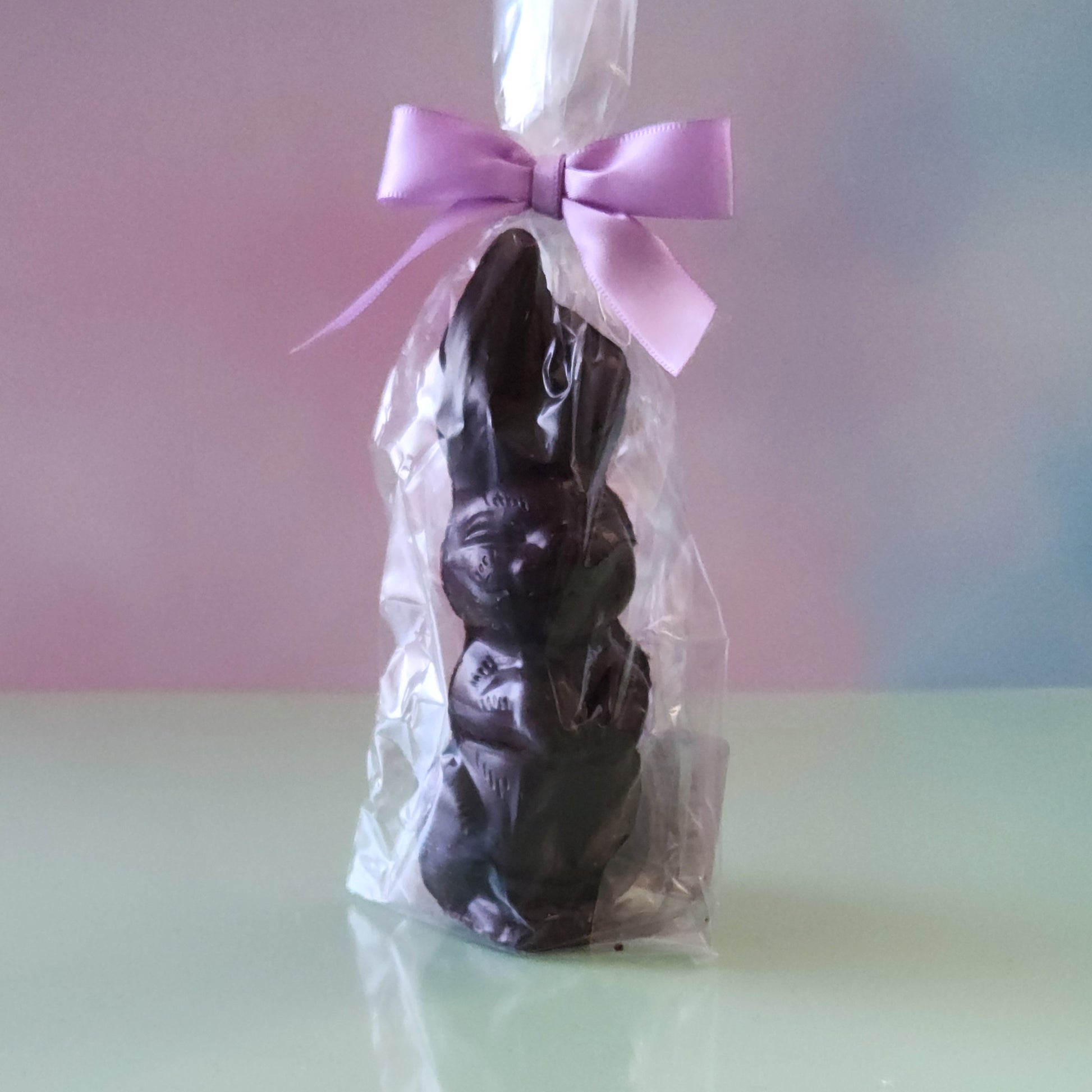 Dark Chocolate laughing bunny