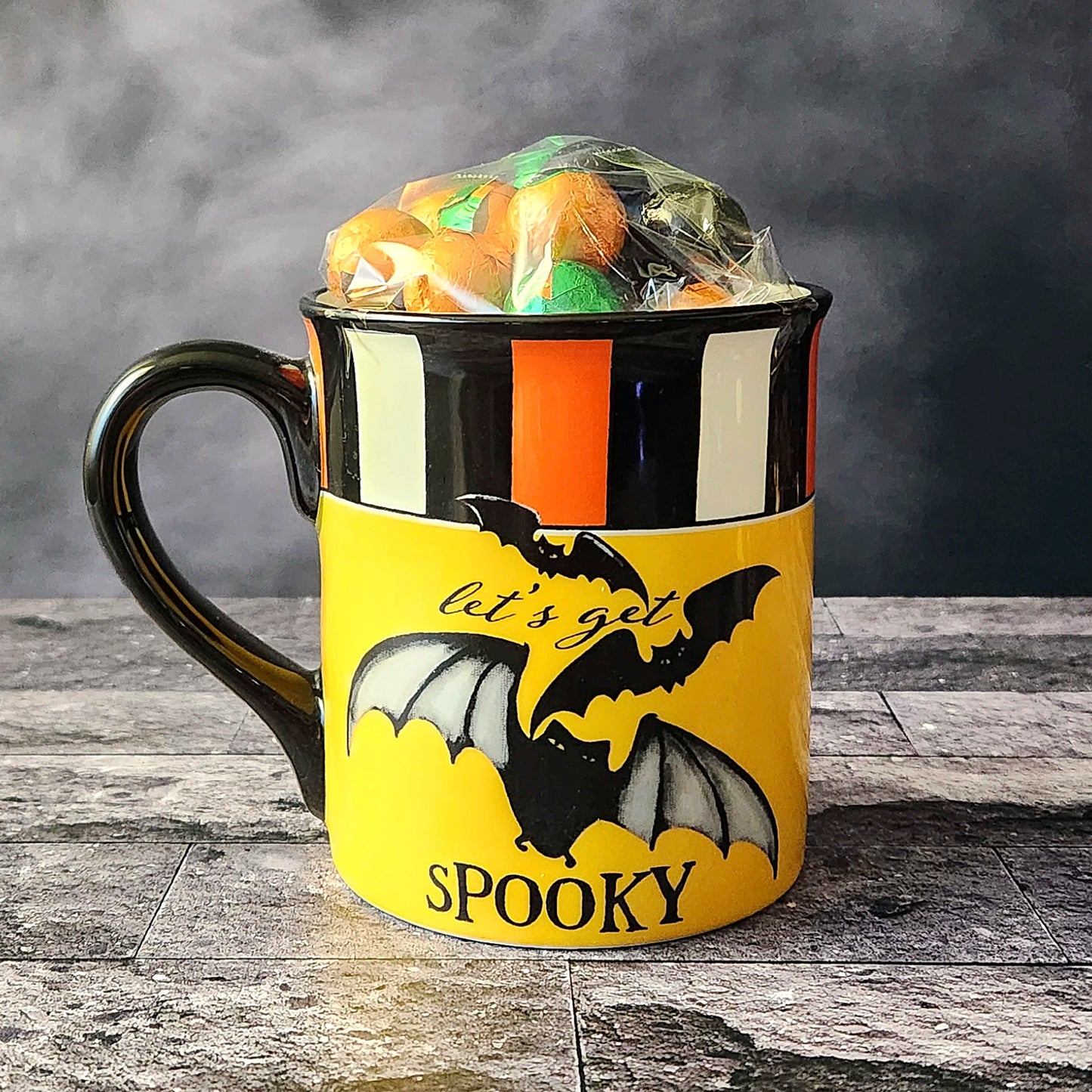 Let's Get Spooky Halloween Gift Mug with Chocolate