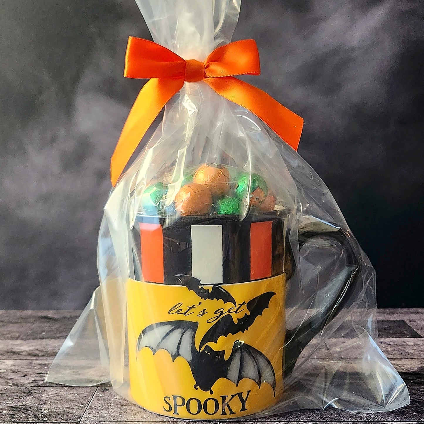 Let's Get Spooky Halloween Gift Mug with Chocolate
