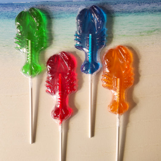 Colorful Hard Candy Lollipops make a great gift or party favor.
