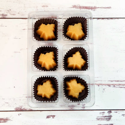 Pure Maple Candy Maple Leaves 6 Piece Box