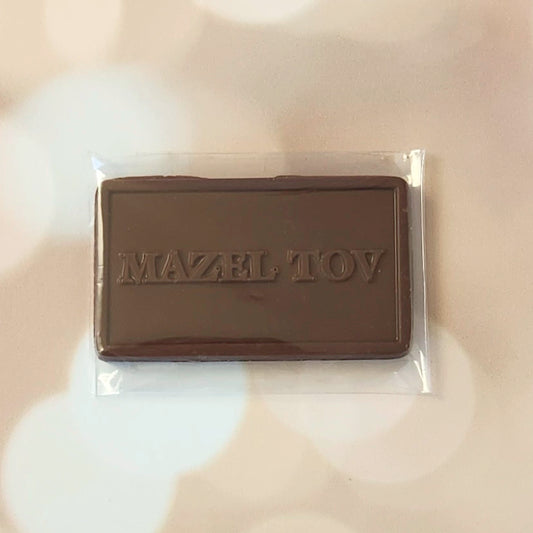 Mazel Tov Chocolate Card