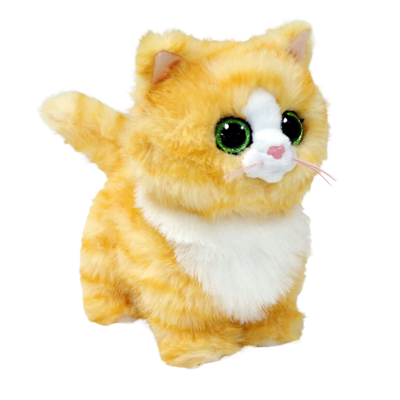 Melanie Yellow Kitten Ty Beanie Baby Plush