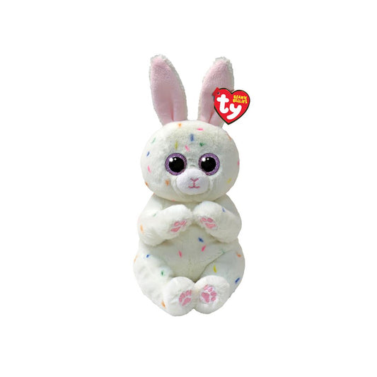 Don't forget to add your favorite TY Beanie Bellies to your Easter baskets! Meringue is a white bunny covered with rainbow sprinkles