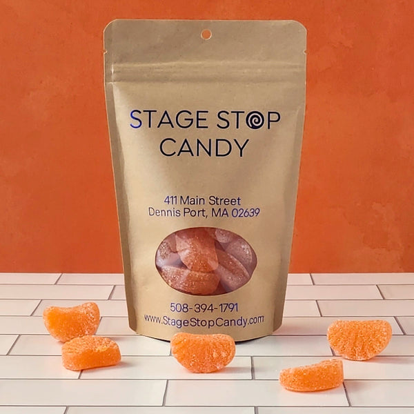 Orange Slices Chewy Gummi Candy – Stage Stop Candy