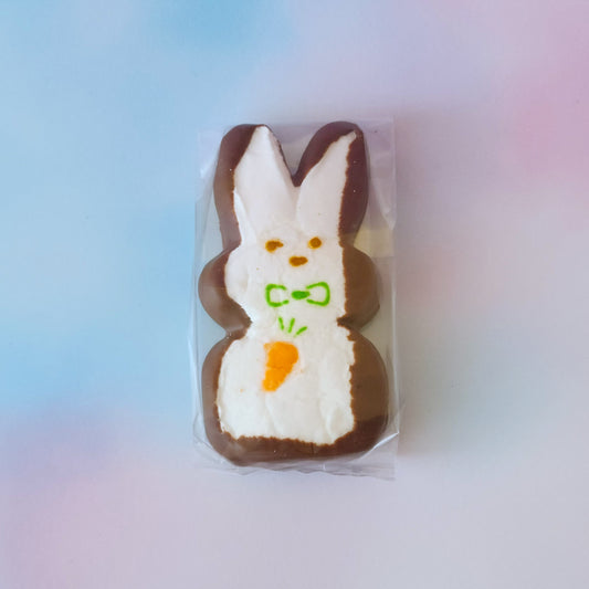 Easter Peepzilla Bunny Dipped in Chocolate