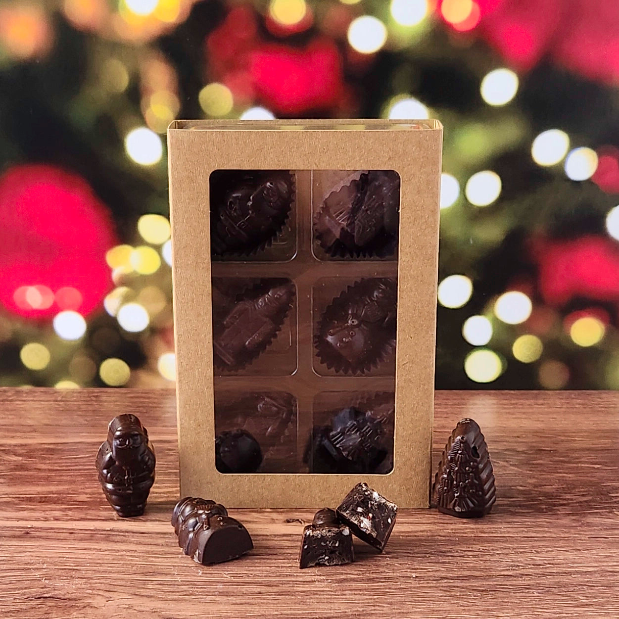 Peppermint Pals Holiday Chocolates