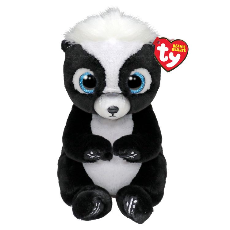 Stage Stop Candy sells Rukus, a cute stuffed skunk from TY