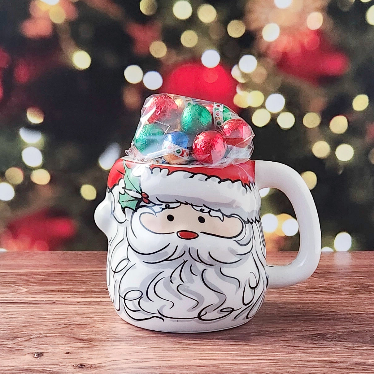 Santa Face Gift Mug