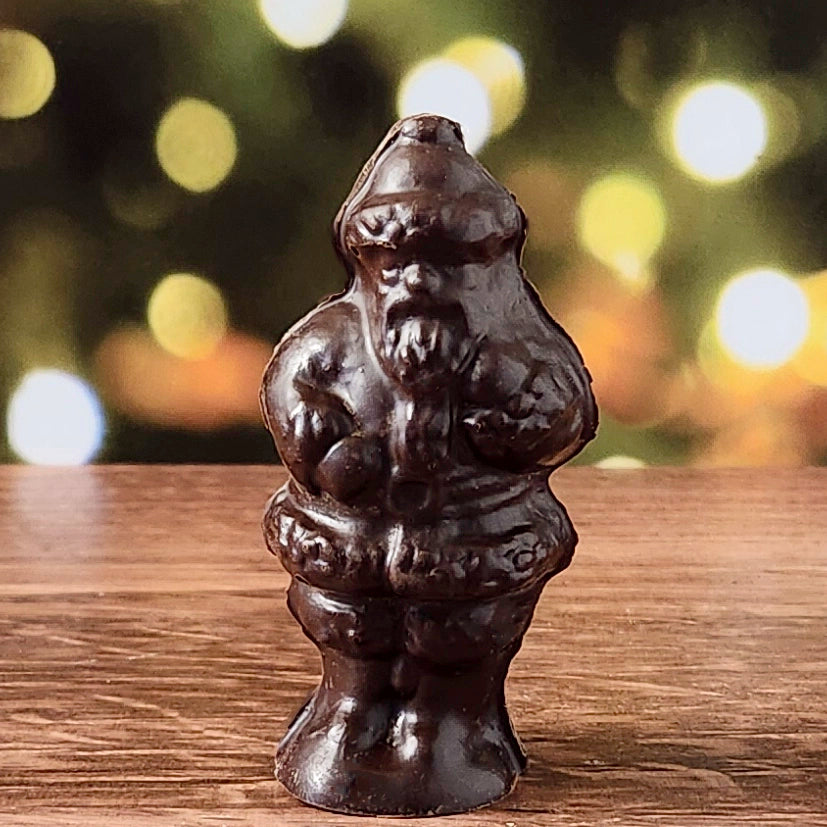 Small 3D Chocolate Santa – A Tiny Taste of Holiday Magic