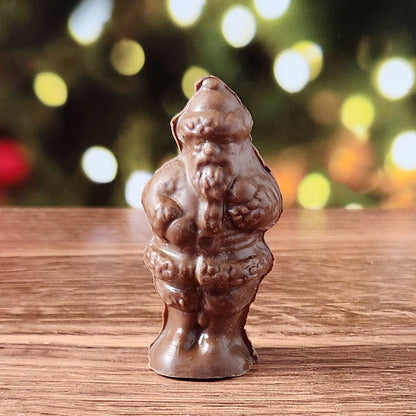 Small 3D Chocolate Santa – A Tiny Taste of Holiday Magic