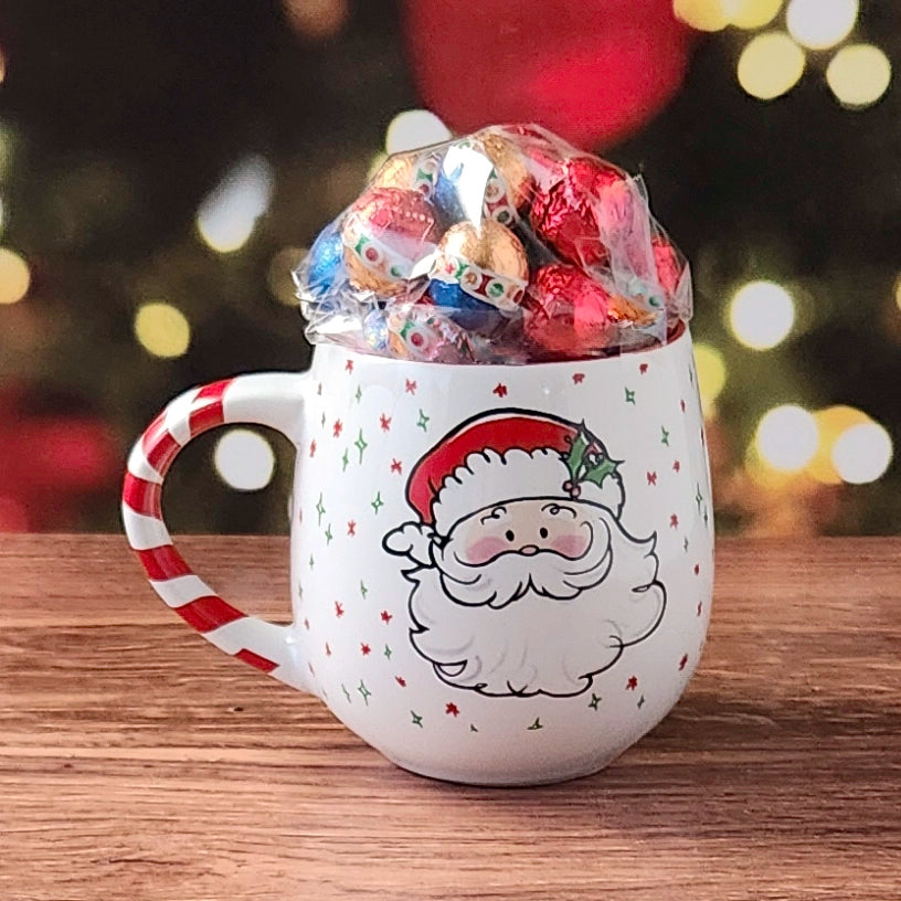 Santa with Festive Saying Gift Mug