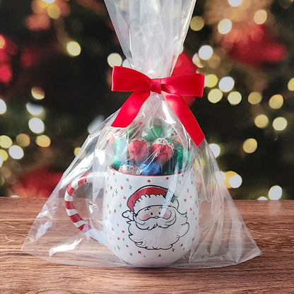 Santa with Festive Saying Gift Mug
