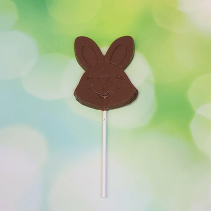 Chocolate Smiling Bunny Face