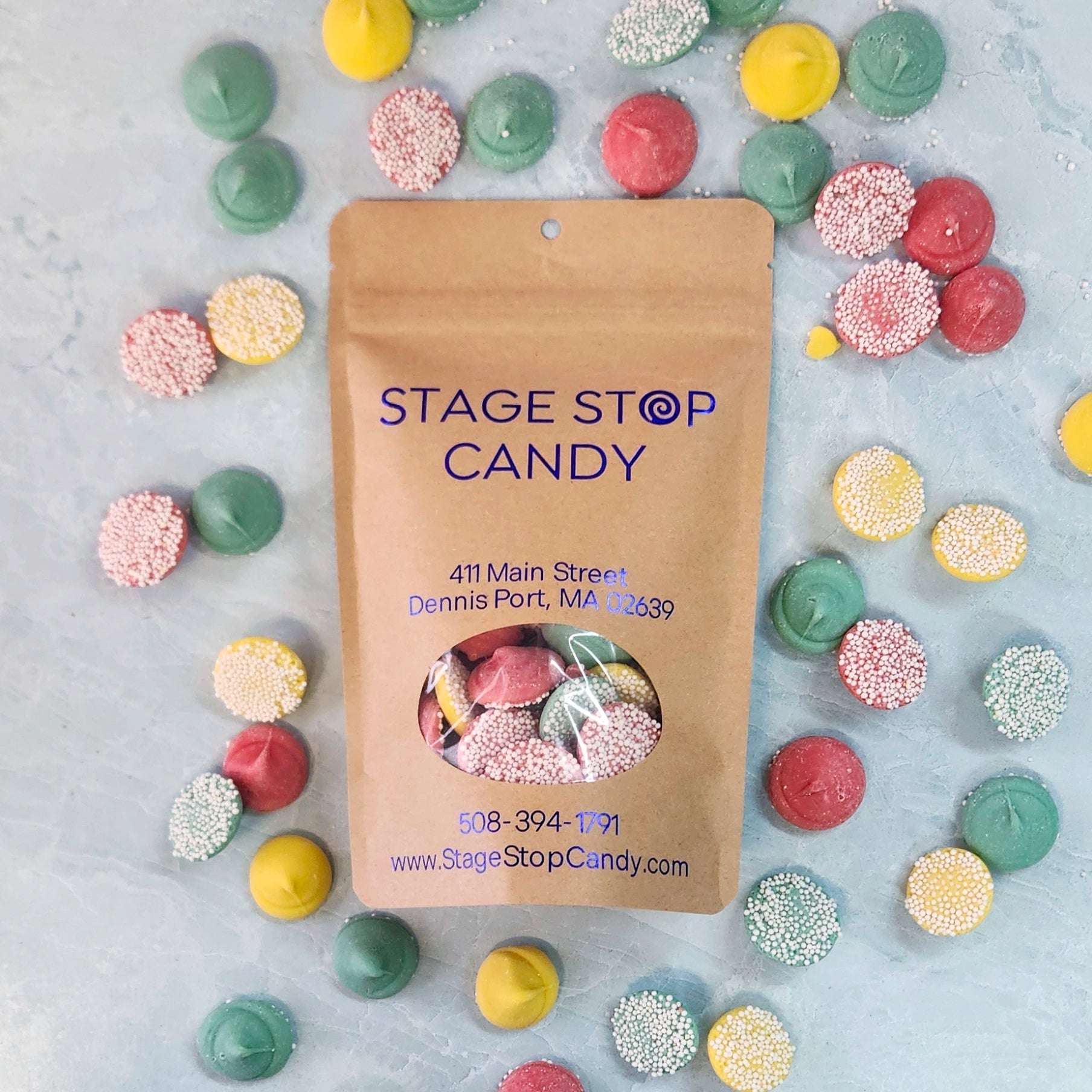 Smooth & Melty Mints: Creamy Chocolate Drops – Stage Stop Candy