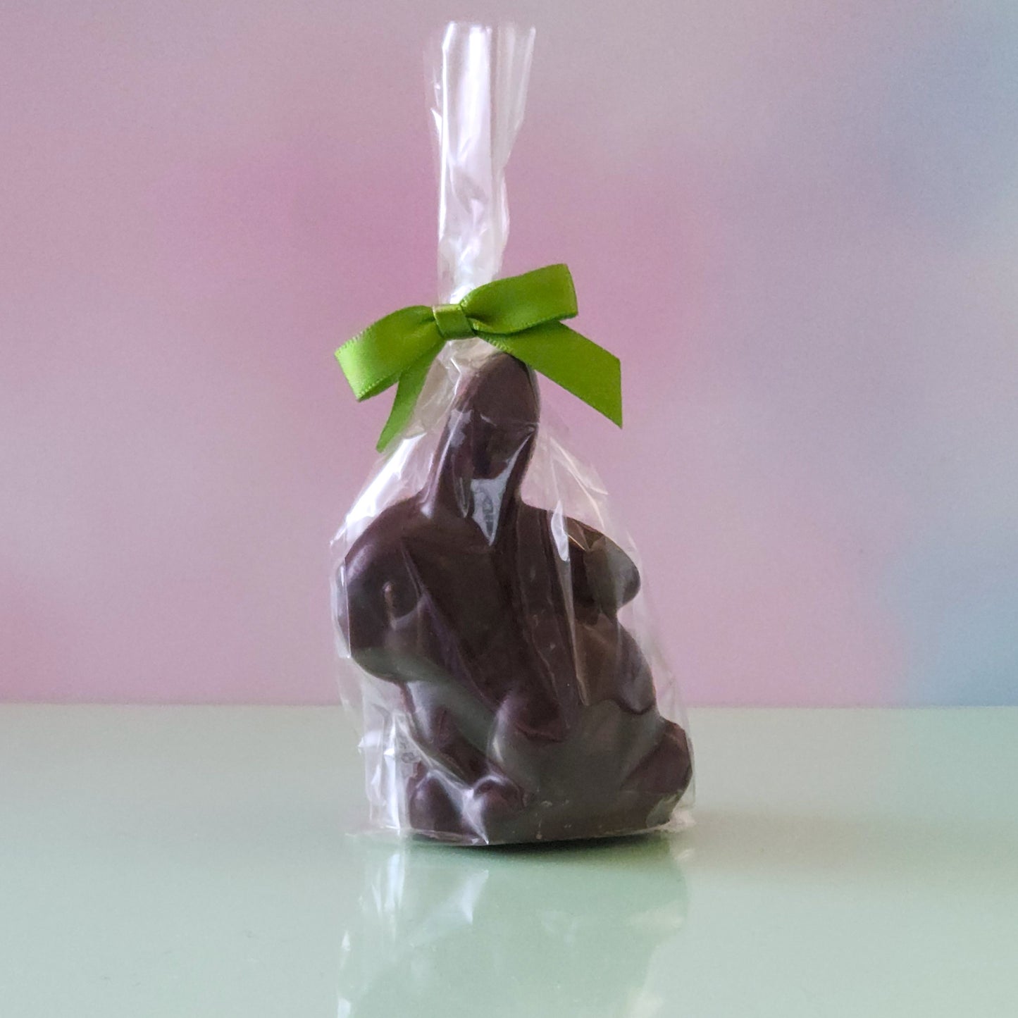 Dark chocolate smoothie bunny