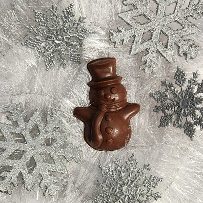 Chocolate Snowman Favor