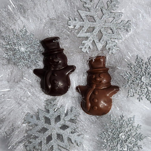 Chocolate Snowman Favor