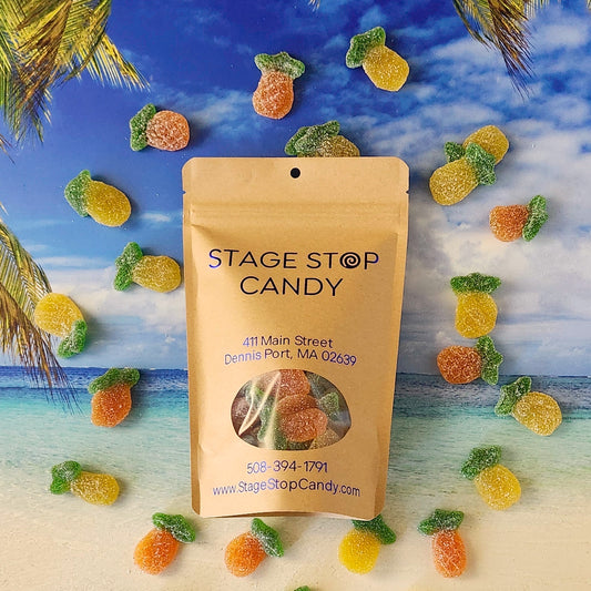 Gummi Sour Pineapples