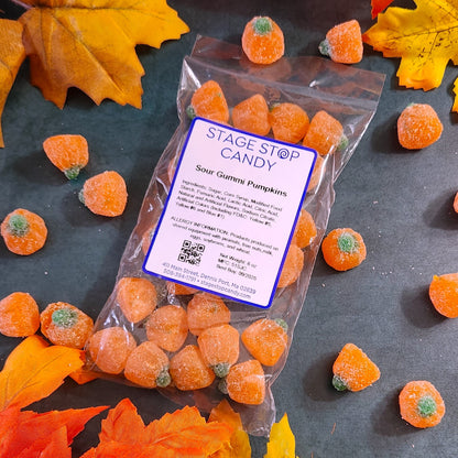 Sour Gummi Pumpkins