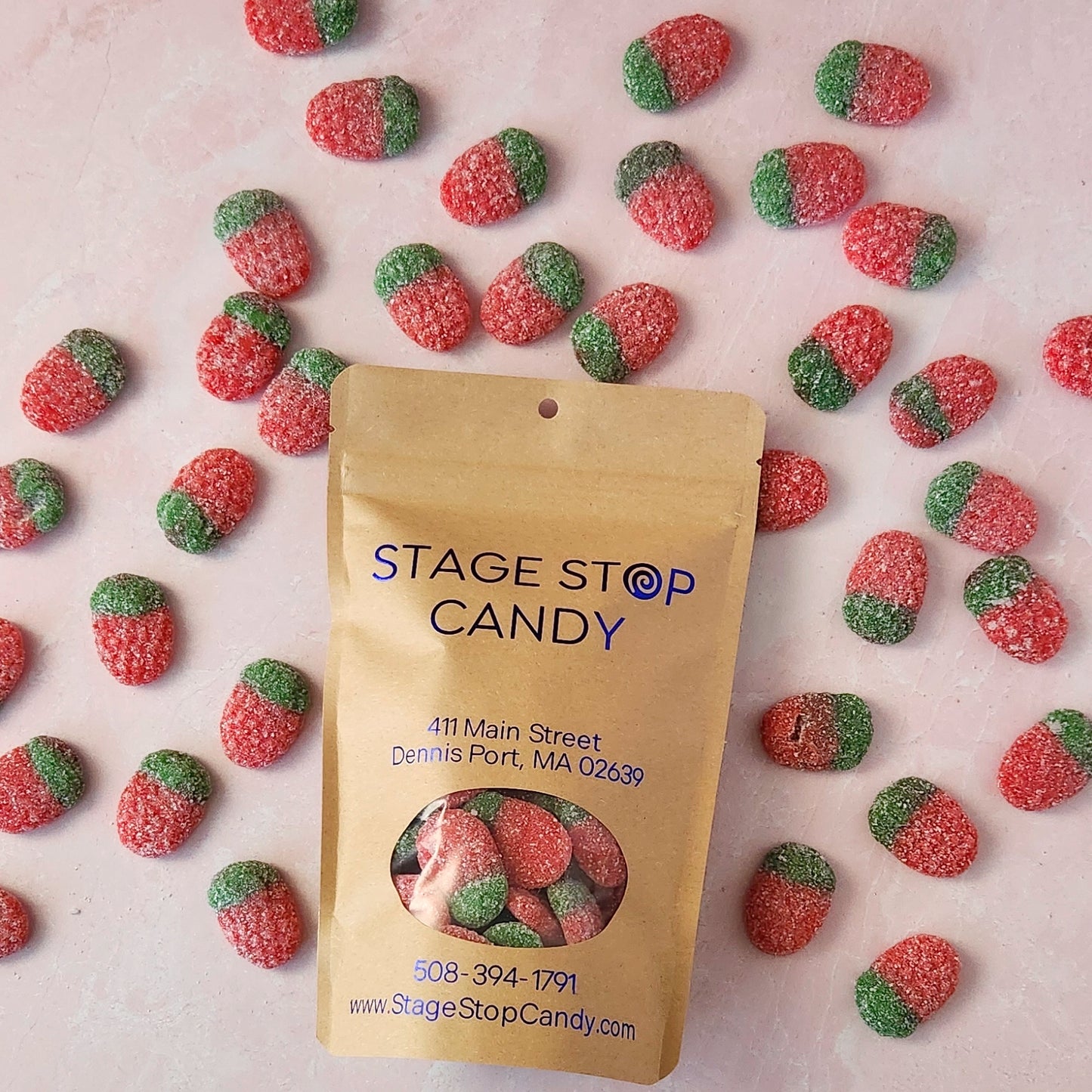 Gummi Sour Strawberries