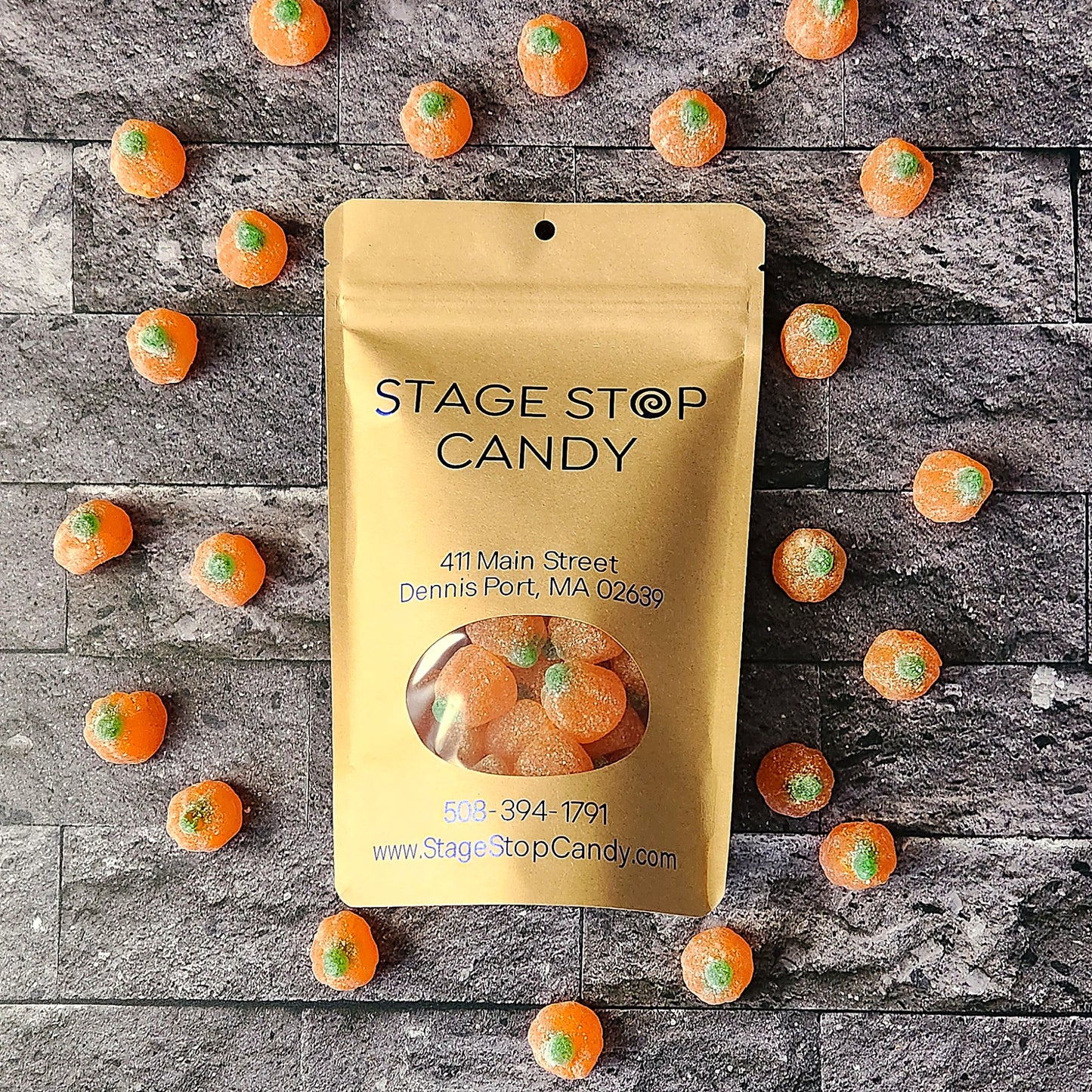 Sour Gummi Pumpkins