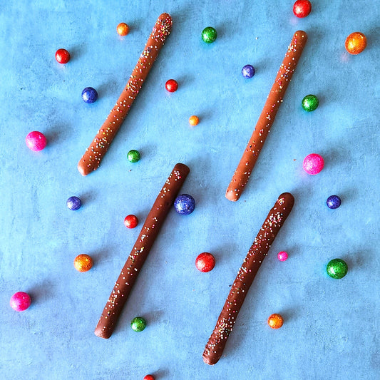 Sprinkle Pretzel Rods