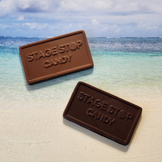 Stage Stop Candy Chocolate Card